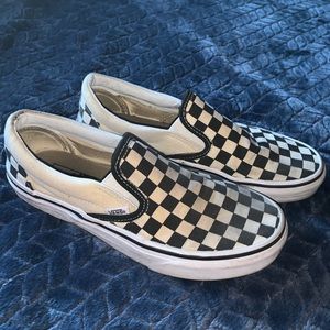 Checkered vans